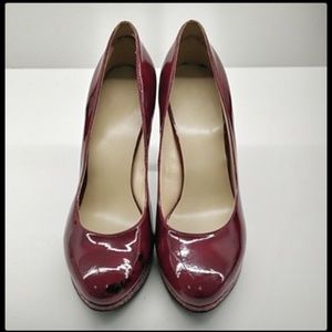 👠Enzo Angiolini Snakeskin Platform Pumps